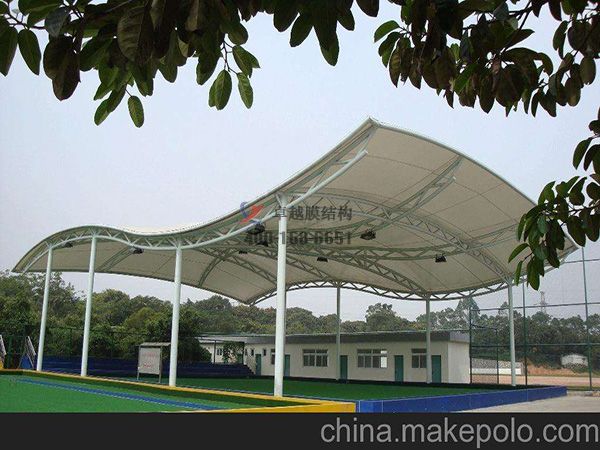 鄂州門球場(chǎng)膜結(jié)構(gòu)頂蓋【生產(chǎn)基地】/網(wǎng)球/羽毛球館體育館設(shè)計(jì)公司施工案例